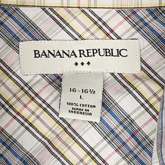 Banana Republic Snap Shirt (L) - Picture 6 of 6